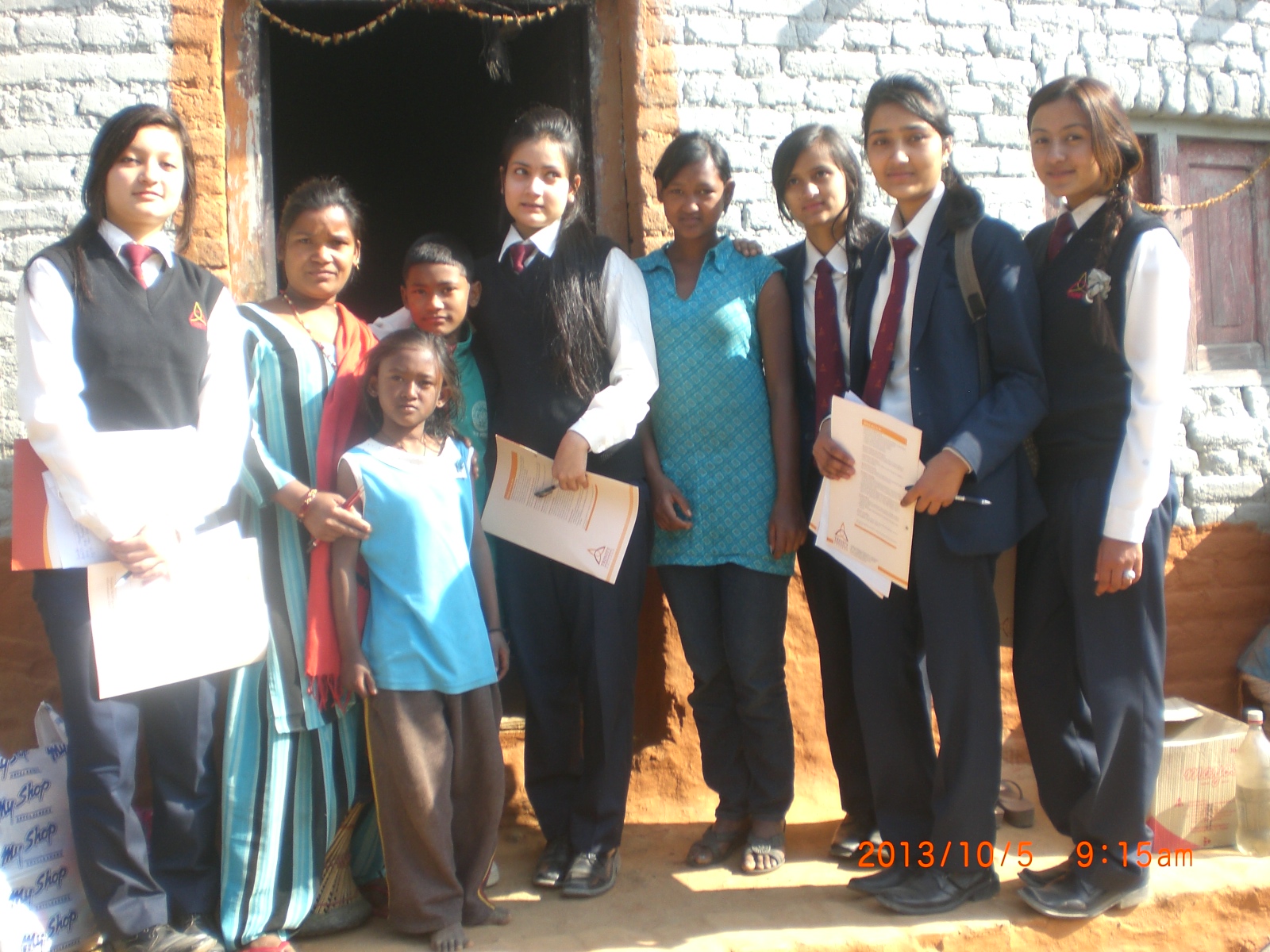 Magnagement Excursion- Mahankal vdc. Banghal 2013